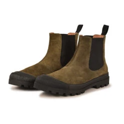 Pataugas AUTHENTIQUE C/S F4H KAKI -Pataugas French Boutique 628191 BOOTS FEMME OG C S F4H KAKI 5WEB