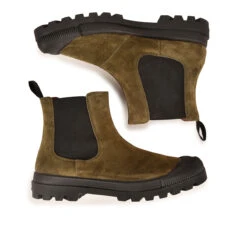 Pataugas AUTHENTIQUE C/S F4H KAKI -Pataugas French Boutique 628191 BOOTS FEMME OG C S F4H KAKI 6WEB