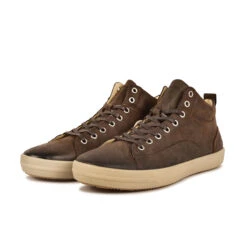 Pataugas NEW CARLO/W H4H CHOCOLAT -Pataugas French Boutique 628305 BASKET HOMME NEW CARLO W H4H CHOCO 4