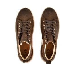 Pataugas NEW CARLO/W H4H CHOCOLAT -Pataugas French Boutique 628305 BASKET HOMME NEW CARLO W H4H CHOCO 5