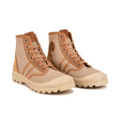 Pataugas AUTHENTIQUE M/MIXTC F4H BEIGE -Pataugas French Boutique 628318 BOOTS FEMME OG M MIXTC F4H BEIGE 4