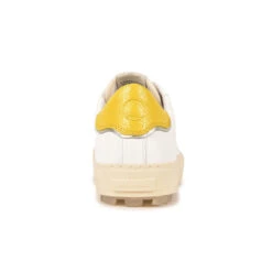 Pataugas ARAN/MIX F2H BLANC/JAUNE -Pataugas French Boutique BASKET FEMME ARAN MIX F2H BLANC JAUNE 7