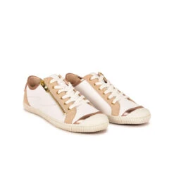 Pataugas BAHIA/SME F2H BLANC/BEIGE -Pataugas French Boutique BASKET FEMME BAHIA SME F2H BLANC BEIGE 628048 912 4
