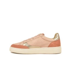 Pataugas BASALTE/SNME F2H BEIGE ROSÉ/DORÉ -Pataugas French Boutique BASKET FEMME BASALT F2H NUDE DORE 3