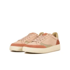 Pataugas BASALTE/SNME F2H BEIGE ROSÉ/DORÉ -Pataugas French Boutique BASKET FEMME BASALT F2H NUDE DORE 5
