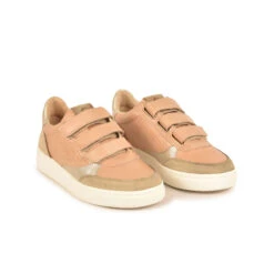 Pataugas BASALTE S/N F2I BEIGE/DORÉ 9 Pataugas BASALTE S/N F2I BEIGE/DORÉ -Pataugas French Boutique BASKET FEMME BASALTE S N F2I BEIGE DOREE 628444 931 4