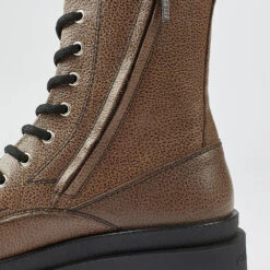 Pataugas AINOA B/CI F4I CAFE -Pataugas French Boutique BOOTS FEMME AINOA B CI F4I IMPRIME CAFE 628452801 detail