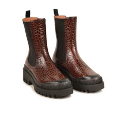 Pataugas AINOA CH/GR F4I CARAMEL -Pataugas French Boutique BOOTS FEMME AINOA CH GR F4I CARAMEL 628454 753 4