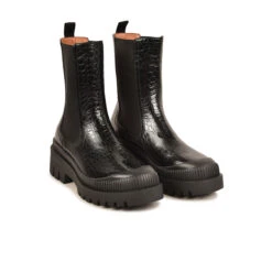 Pataugas AINOA CH/GR F4I NOIR -Pataugas French Boutique BOOTS FEMME AINOA CH GR F4I NOIR 628454 850 4