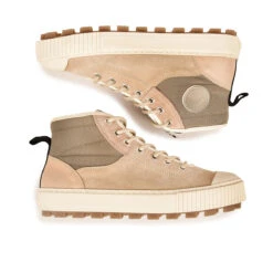 Pataugas ARAN M/MIXS F4H ROSE/BEIGE -Pataugas French Boutique BOOTS FEMME ARAN M MIXS F4H ROSE BEIGE web6