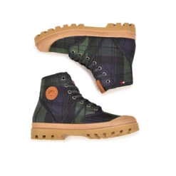 Pataugas AUTHENTIQUE X LE MONT SAINT MICHEL F4G Tartan Marine 9 Pataugas AUTHENTIQUE X LE MONT SAINT MICHEL F4G Tartan Marine -Pataugas French Boutique BOOTS FEMME AUTHENTIQUE MSM 6