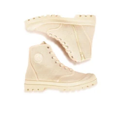 Pataugas AUTHENTIQUE M/ZIPTI F2I ECRU -Pataugas French Boutique BOOTS FEMME OG M ZIPTI F2I ECRU 628347 103 6