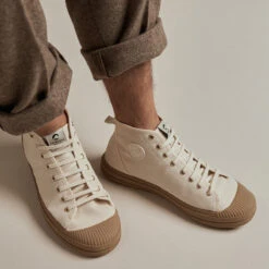 Pataugas ETCHE M/TWK H2H ECRU/GUM -Pataugas French Boutique ETCHEMTWKH2HECRUGUM 2