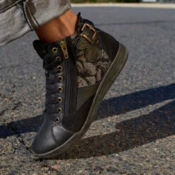 Pataugas PALME/VI F4H NOIR -Pataugas French Boutique F Palme WT F4H Noir