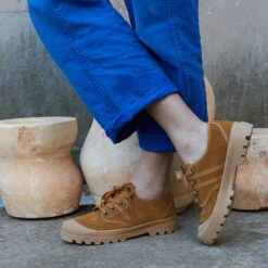 Pataugas AUTHENTIQUE L/S F4G OCRE 6 Pataugas AUTHENTIQUE L/S F4G OCRE -Pataugas French Boutique authentique low suede ocre